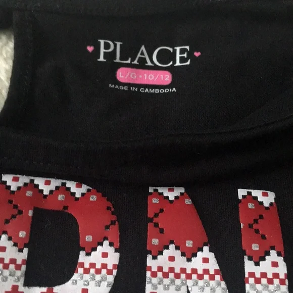 Children’s Place Long Sleeve Top 10-12 EUC - Picture 4 of 5